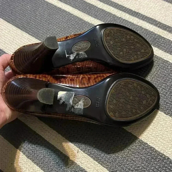 Sofft brand animal print shoes size 6- excell condition - Picture 4 of 6